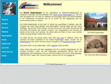 Tablet Screenshot of muehle-regenbogen.de